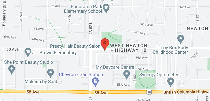 map of 12860 60 AVENUE